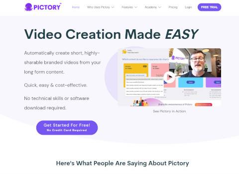 Pictory Video Editor
